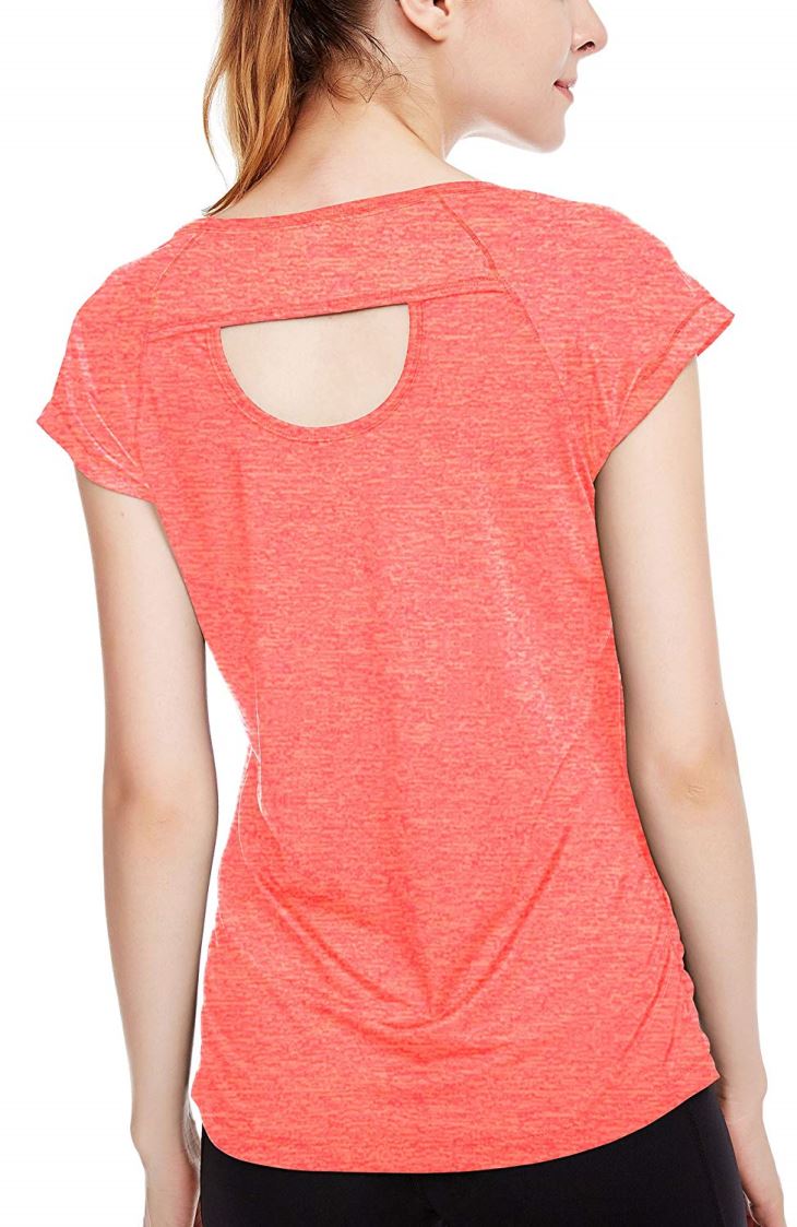 Antrenament Yoga Fitness Spate deschis Top